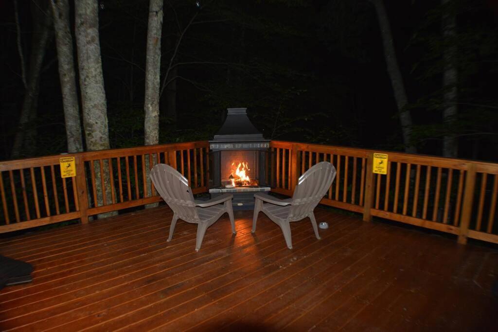 Cozy Cabin With Boosted Wi-Fi Beech Mountain Exterior foto